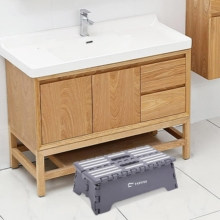 5 inch Portable Folding Step Stool Safe Stable Foldable