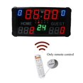 thumbnail image 4 of Indoor Portable Multi-Functional Basketball Scoreboard, Synchronization Score Board, 12 Second Attack Time ,Easy to Use, 4 of 7