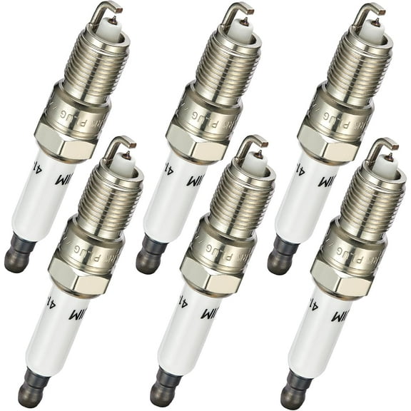 BDFHYK 41-110 Iridium Spark Plugs Compatible with Buick LaCrosse,Compatible with Cadillac Escalade,Avalanche Impala Silverado 2500 HD Suburban 3500 HD Tahoe,Savana Yukon 4.3L 5.3L 6.0L Set of 6
