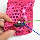 thumbnail image 4 of adultos Intermitente Luces LED Lentejues Fiesta de escenario roja Sunnimix Corbata del LED, 4 of 8