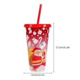 thumbnail image 3 of Christmas Color Changing Cup 710ml Christmas Color Changing Cups With Lids Reusable Food Grade Santa Design For Adults Kids, 3 of 5