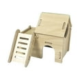 thumbnail image 2 of Casa y escondite para hámster Túnel de madera para hámster Escondite para hámster Juguete de madera para estilo A, 2 of 9