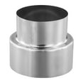 thumbnail image 6 of Lierteer Stainless Steel Flue Liner Reducer / Tubing Connector Chimney Adaptor Stove Pipe Ø100mm/Ø80mm, 6 of 8