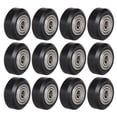 thumbnail image 1 of Miangastore 12 Pcs Roulement Galet de Remplacement Noir pour Accessoires d'Imprimante, 1 of 8