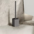 thumbnail image 2 of Aluminum Alloy Toilet Bowl Brush with Detachable Long Handle | Modern Compact Design for Bathroom Cleaning | Soft Rubber Bristles & Storage Base Included, 2 of 7