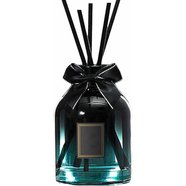 150ml/5oz Fragrance Glass Diffuser Bottle Empty Reed Diffuser Bottle Diffuser Jars Aromatherapy Storage Container Fragrance Accessories Use for DIY Replacement Reed Diffuser Sets (Gradient)
