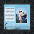 thumbnail image 2 of Fisherman's Prayer, Fishing Gifts, Beach, Boating or Fishing Decor, Personalized Picture Frame, 10X10 9703, 2 of 6