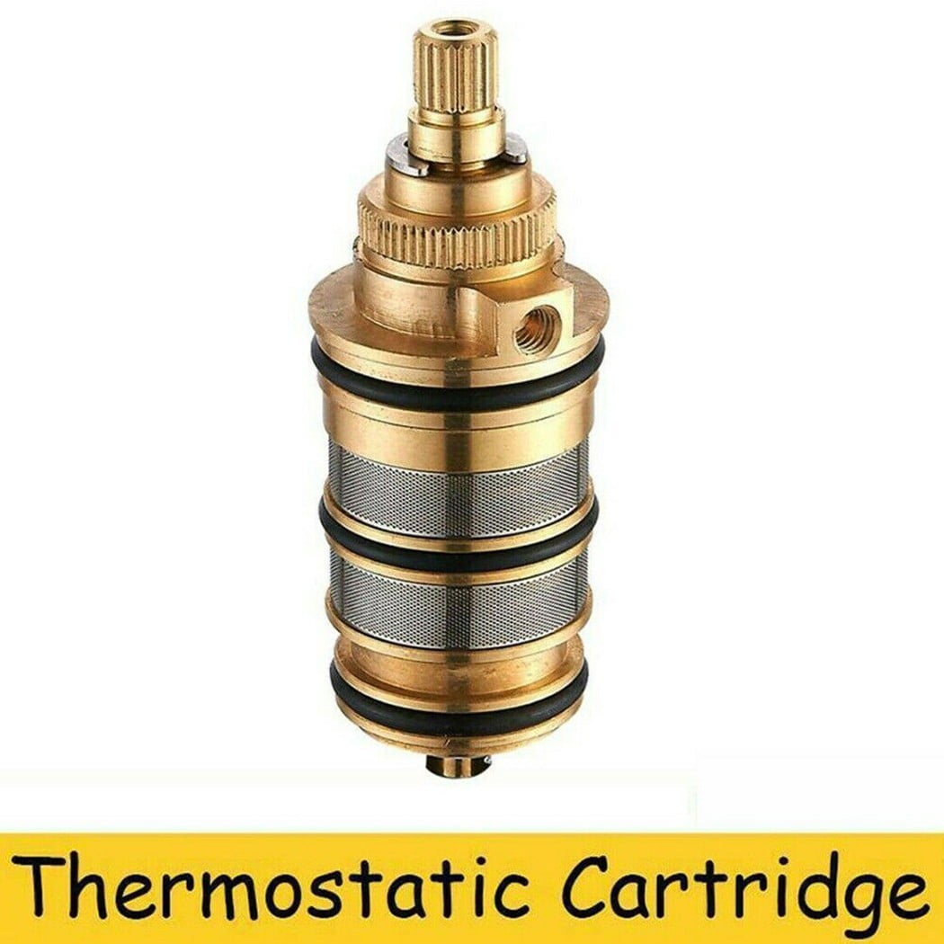Thermostatic Shower Cartridge Repair Kit Replacement Accessories Brass Durable 
