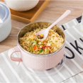thumbnail image 5 of 2026 New Set of (4) 25-Oz Mug Meals W/Lid-Its, 25oz Mug Meals with Lids,  with Handles & Spoon for Coffee, Soups,Stews, 5 of 7