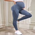 thumbnail image 3 of Leggings de Sport de Maternité pour Femmes par-Dessus le Ventre Pantalons de Grossesse, 3 of 6