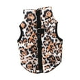 thumbnail image 1 of Guardoinrt Dog Harness Coat Practical And Fashionable Choice For Pup Warm And Comfortable Dog Coat Leopard print M, 1 of 6