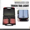 thumbnail image 4 of 2 Luces Traseras LED Magnéticas Inalámbricas para Camión, Luz Trasera de Remolque, Luz de Freno de Advertencia, para Caravanas, Autocaravanas y Camiones., 4 of 5