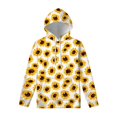 thumbnail image 3 of Sudadera con capucha con estampado floral de girasol para hombres y mujeres, sudadera con estampado 3D de plantas y flores, sudaderas con capucha de moda Harajuku, jerséis de manga larga, 3 of 5