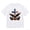 White, variant on Men's T-Shirt Flag Cross Eagle Shield Comfortable And Versatile Outdoor Casual Short Sleeve