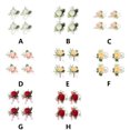 thumbnail image 2 of Qarigey Flores artificiales para bodas - Romance a un día especial Novia Fácil de usar Amplia aplicación premium Blanco leche Corsage Type2 NO2, 2 of 6