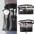 thumbnail image 2 of Aellinatey Modern Brush Carry Case for Makeup Brushes Tool Bag Portable PU Storage Bag, 2 of 18