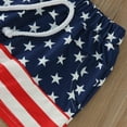 thumbnail image 5 of Tkrady Toddler Boys Clothes Letter Graphic Short Sleeve T Shirt Tops Shorts Set Independence Day Outfits, Sizes 1-3 Years, 5 of 7