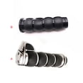 thumbnail image 3 of Kenally Empuñaduras de manillar de 25 MM, manillares de motocicleta, botón de modificación de motocicletas de aluminio para ahorrar trabajo, diseño Accesorios para motos Negro25mm Kenally VI002285-02B, 3 of 6