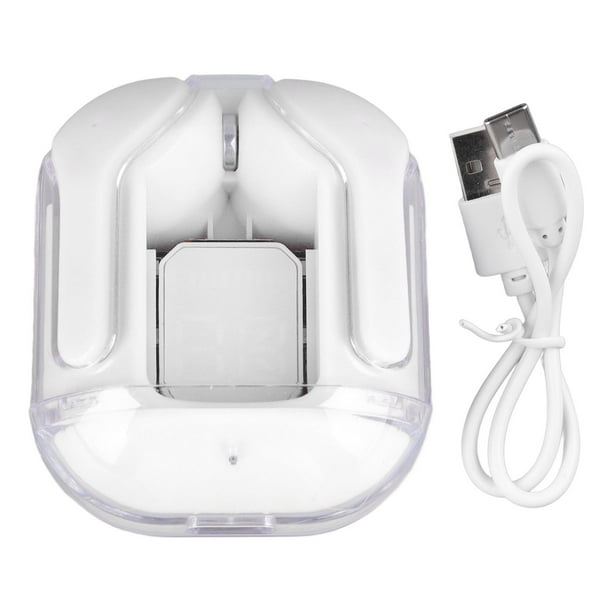 Auriculares con reducción de ruido auriculares inalámbricos duraderos pantalla Digital recargable fácil Control ANGGREK