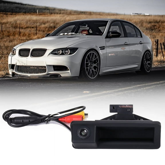 Car Rear View Camera Trunk Handle for E90 E91 E92 E93 E53 E82 E88
