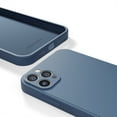 thumbnail image 2 of Red Ember Shockproof Case for iPhone, Ultra Slim Protective Liquid Silicone Matte Finish Phone Case - iPhone 12 Pro Max - Navy Blue, 2 of 5