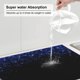 thumbnail image 5 of Fotbe Black Blue Glitter Sparkles Alfombrilla de Secado para Cocina con Estampado, 18x24 Pulgadas, 5 of 7