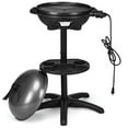 Demifill 1350 W Outdoor Electric BBQ Grill with Removable Stand, Camp