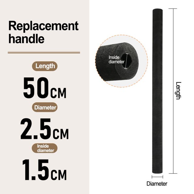 Poignées de Canne à Pêche en EVA Compatibles DIY Design Antidérapant Confortable Disponible
