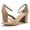 NUDE/SUEDE, variant on BURUDANI Women's Chunky High Heel Sandals Ankle Strap Open Toe Dress Shoes NUDE/NUBUCK Size 11