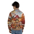 thumbnail image 5 of Thanksgiving Goldendoodle Pilgrim Grateful, Thankful, Blessed Fall Welcome All Over Print 3D Baseball Jacket Doodle Dog Lover Gifts Idea Bomber Jacket Softball - 00021, 5 of 6