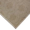 thumbnail image 3 of 5' X 8' Gray and Blue Geometric Stain Resistant Indoor Outdoor Area Rug Color: Champagne, Size: 5'3" x 8', 3 of 5