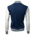 thumbnail image 2 of FashionOutfit Men's Stylish High Quality Fabric Baseball Jacket, 2 of 4
