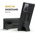 thumbnail image 2 of Case Belt Clip & Privacy Screen Protector & 6ft USB-C Cable for Samsung Galaxy S20 Fan Edition - Holster Swivel + Tempered Glass Anti-Spy + Type-C Fast Charger Combo, 2 of 20