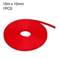 thumbnail image 3 of Unique Bargains PET Cable Wire Wrap 10mm Expandable Braided Sleeving Red 10M Length, 3 of 3