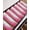 Pink, variant on Pink Marble Stair Treads for Wooden Steps Indoor Runner Rug Carpet, Nature Marble Crack Yellow Lines Art 4 Pieces Peel and Stick Staircase Step Treads Covers Washable Throw Door Mats, 30"x8"