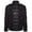 A1-Black665, variant on XIAOCHA Metal Button Stand Collar Military Jacket For Men Stage Performance Zip Up Costume Coat