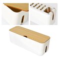thumbnail image 2 of Cable Organiser Box Management Organizer White, 2 of 6