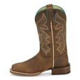 thumbnail image 3 of Justin Boots Womens Miss Ellie Embroidered Square Toe Cowboy  Mid Calf Boot, 3 of 5