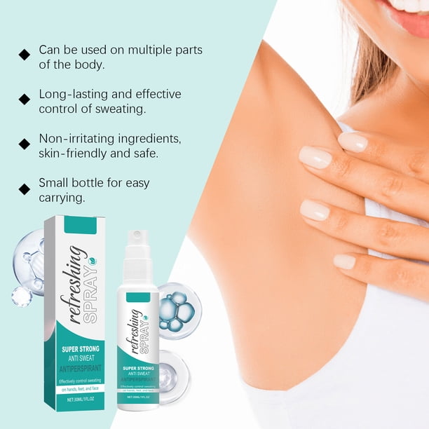 whitelight glutathione spray Antiperspirant Deodorant Refreshing Spray Strong Antiperspirant Hyperhidrosis Against Heavy Sweating On The Face Head Underarm And Body 30ml K-Beauty Cleansers Toxic Overload and Depression: Size:Standard - 1.0 fl oz