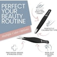 thumbnail image 2 of Hair Tweezers - Pointed Precision Tweezers for Eyebrows & Ingrown Hair Removal, 2 of 6
