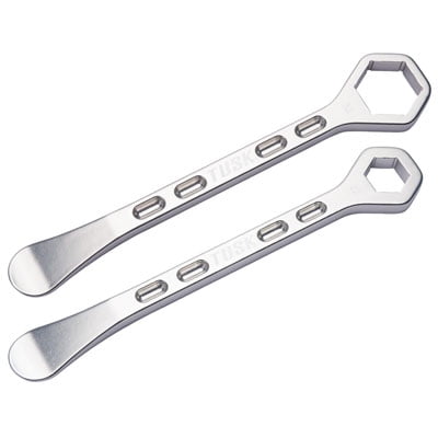 Aluminum Tire Iron with Axle Wrench Kit 22mm and 32mm for Suzuki RMX450Z 2017-2019