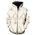 thumbnail image 1 of Sudadera con capucha y cremallera con estampado abstracto para hombre, gran oferta 2024, ropa de calle informal de primavera, genial, divertida y de gran tamaño, con capucha, 1 of 6