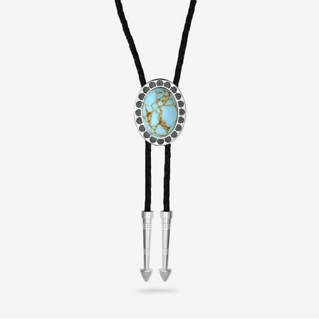 Montana Silversmiths Turquoise Waters Bolo Tie - Accessories Other  - Bt6142Tq