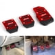thumbnail image 1 of Accesorios de modificación del automóvil Modificación del pedal del pie Acelerador de freno manual Embrague Junta de PVC de aleación de aluminio - Azul (3 piezas) dontodent Kuyhfg Sin marca, 1 of 5