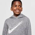 thumbnail image 4 of Nike Kids 8-20 Therma-FIT Stain Repel Double Swoosh Graphic Hoodie Color: Royal Size: X LARGE, 4 of 4