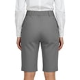 thumbnail image 3 of Dresfit Womens Cargo Shorts Baggy Knee Length Bermuda Shorts Summer 2026 Elastic Waist Lightweight Hiking Short Pants Loose Fit Stretch Work Shorts 2XL, 3 of 3