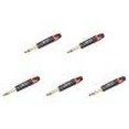 thumbnail image 1 of Adaptador Enchufe Soldadura Bricolaje 6.35 Mm Conector Audio Enchufe Mono (rojo), 1 of 7