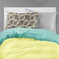 thumbnail image 2 of Watercolor Pine Cones Fabric Standard Pillowcase, 2 of 2
