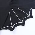 thumbnail image 4 of CONZONE Halloween Bat Romper for Boys Striped Long Sleeve Hallowmas Jumpsuit with Hat for Kids Funny Child Onesie Size 18-24 Months, 4 of 8