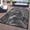 BLACK, variant on World Rug Gallery Contemporary Palm Leaf Textured Flat Weave Indoor/Outdoor Area Rug - BLACK 5' X 7'
